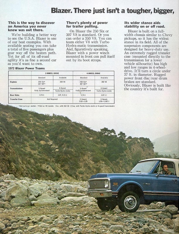 1972 Chevrolet Recreation Vehicles Brochure Page 6